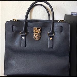 Michael Kors Hamilton Large Leather Tote